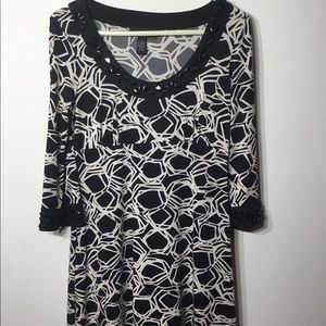 INC dress knee length with beads used